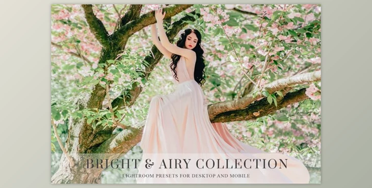 Download Light and Airy Lightroom presets CreativeMarket 6144020