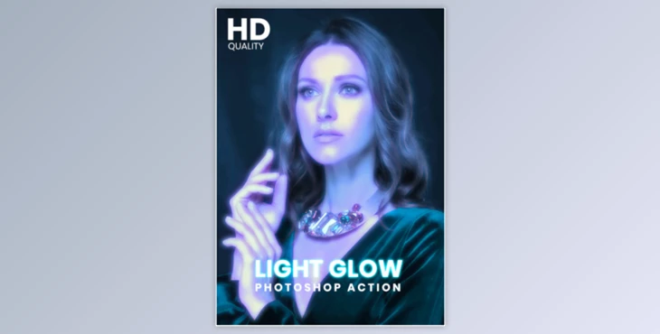 Download Light Glow Photoshop Action (Atn)