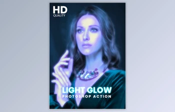 Download Light Glow <span class='badge badge-warning'>Photoshop</span> Action (Atn)