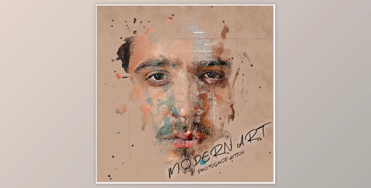Download Modern Art Photoshop Action by LadyAlbina