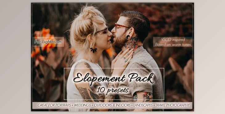 Download Elopement Preset Pack for Lightroom By FmPhotography