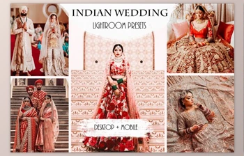 Download Indian <span class='badge badge-warning'>Wedding</span> Lightroom Presets - Mobile & Desktop
