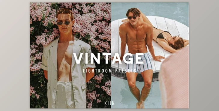 Download 7 VINTAGE FILM LIGHTROOM PRESETS By KIIN Lightroom Presets