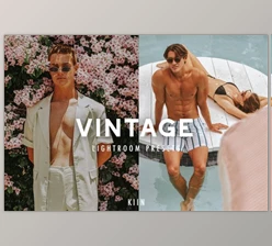 Download 7 VINTAGE FILM LIGHTROOM PRESETS By KIIN Lightroom Presets