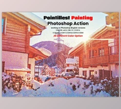 Download Pointillist Painting PS Action By Studio Retouch