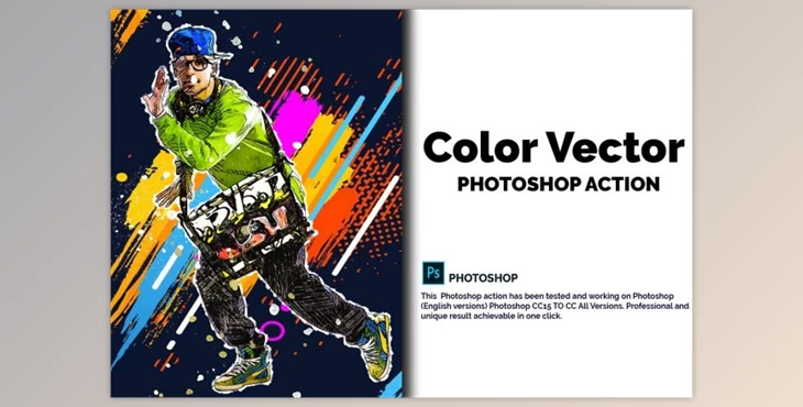 Download Color Vector Photoshop Action By Creative Creator