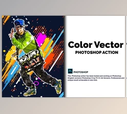 Download Color Vector Photoshop Action By Creative Creator