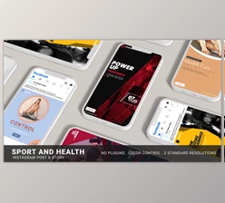 Download Sport & Health Instagram Promo (Videohive 32384777) - AE Project