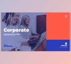 Download Corporate Instagram Post & Story B73 (Videohive 32384693) - AE Project