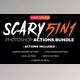 Download Scary 5in1 Photoshop Actions Bundle