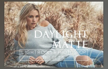 Download 5 Matte Day Portrait <span class='badge badge-warning'>Lr</span> & Ps <span class='badge badge-warning'>Presets</span> By MEGASETS (LRTEMPLATE, XMP, PDF, JPG)
