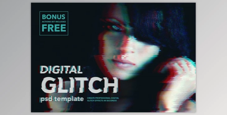 Download Digital Glitch Effect PSD Templates By Twinbrush Image Forge (psd, atn, pdf, txt)