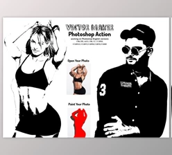 Download Vector Maker Photoshop Action By Studio Retouch