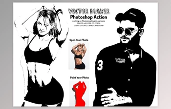 Download Vector Maker Photoshop Action By <span class='badge badge-warning'>Studio</span> Retouch