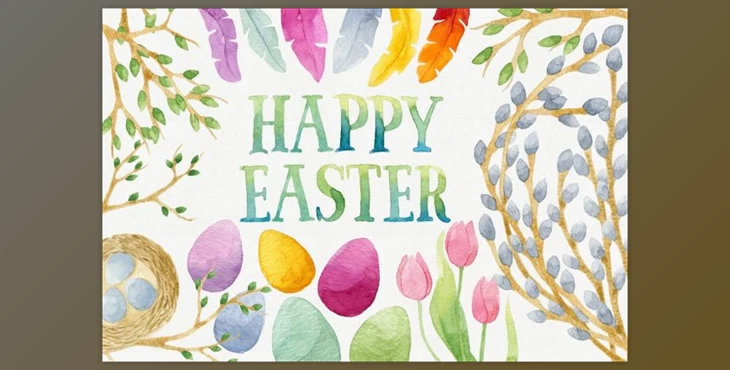 Download Easter Bundle 67 Watercolor Elements By Helga Wigandt