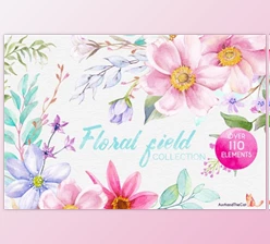 Download FLORAL FIELD Collection 1 By AurAandTheCat