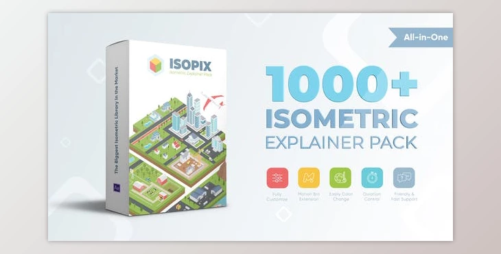 Download Isopix - Isometric Explainer Pack (Videohive 31944698) - AE Project