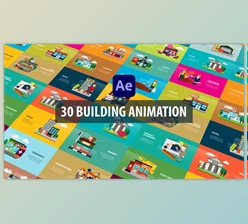 Download Building Animation - After Effects (Videohive 32526197) - AE Project