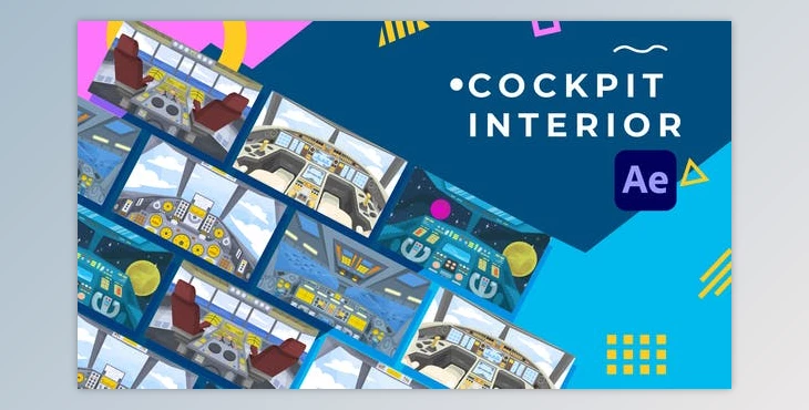 Download Cockpit Interior Animation - After Effects (Videohive 32524568) - AE Project