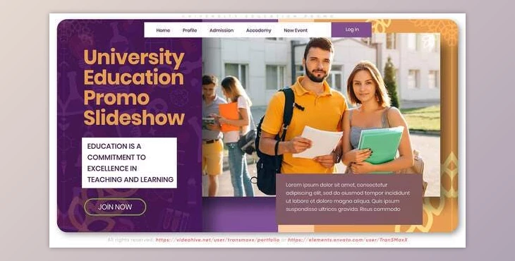 Download University Education Promo (Videohive 32460526) - AE Project