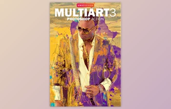 Download MultiArt <span class='badge badge-warning'>3</span> Photoshop Action by UnicDesign (PNG, ATN)