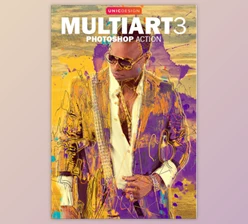 Download MultiArt 3 Photoshop Action by UnicDesign (PNG, ATN)