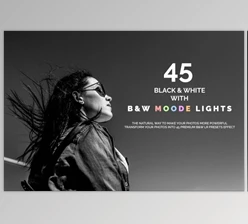 Download 45 B&W & B&W Moody Lights LR Presets By Creative Creator