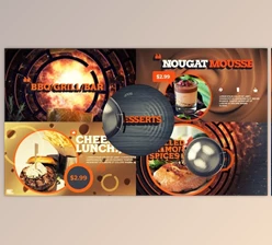 Download Barbecue Grill Bar Dessert Menu (Videohive 27223177) - AE Project