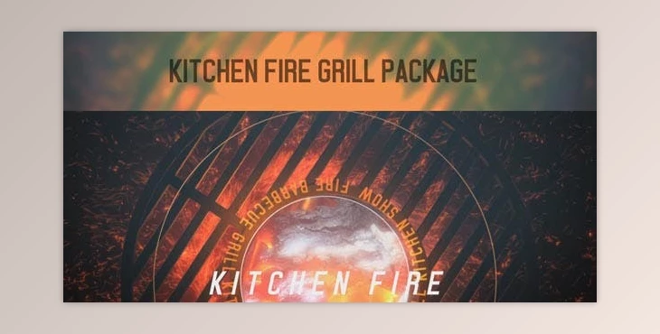Download Kitchen Fire Grill Package (Videohive 17119462) - AE Project