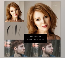 Download Squijoo Photoshop Hair Brushes
