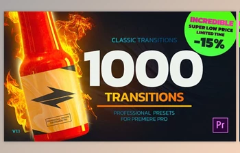 Download 1000 Premiere Pro Transitions (<span class='badge badge-warning'>Videohive</span> 26058666) - PR <span class='badge badge-warning'>Project</span>