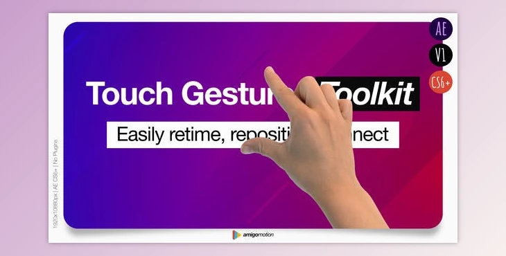 Download 4K Touch Gestures Toolkit (Videohive 13442897) - AE Project