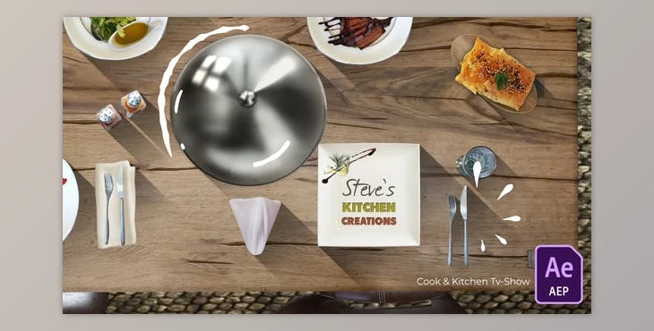 Download Cook & Kitchen Tv Show Opening Sequence (Videohive 11007230) - AE Project