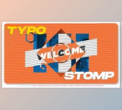 Download Stylish Typography Stomp (Videohive 32546477) - AE Project