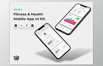 Download Keira – Fitness and Health App UI <span class='badge badge-warning'>Kit</span>