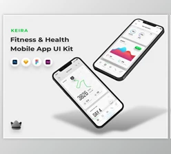 Download Keira – Fitness and Health App UI Kit