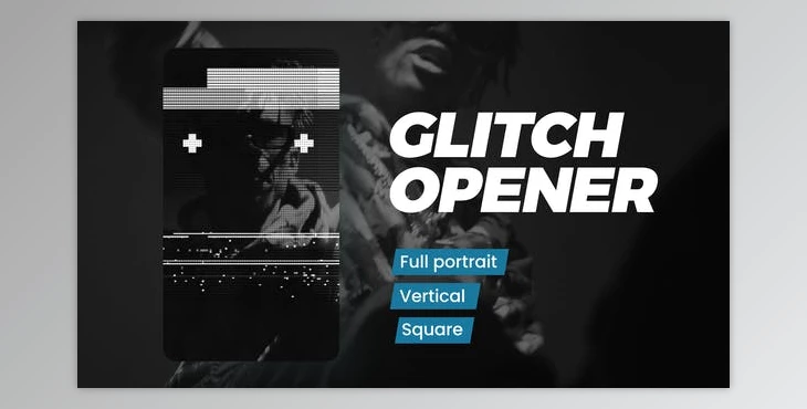 Download Instagram Glitch Opener (Videohive 32604130) - AE Project