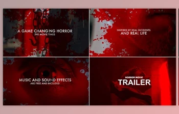 Download <span class='badge badge-warning'>Horror</span> Movie Trailer (Videohive 23953607) - AE Project
