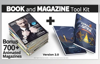 Download Book and <span class='badge badge-warning'>Magazine</span> ToolKit - 700+Premade <span class='badge badge-warning'>Magazine</span> Animations (Videohive 27589024) - AE Project
