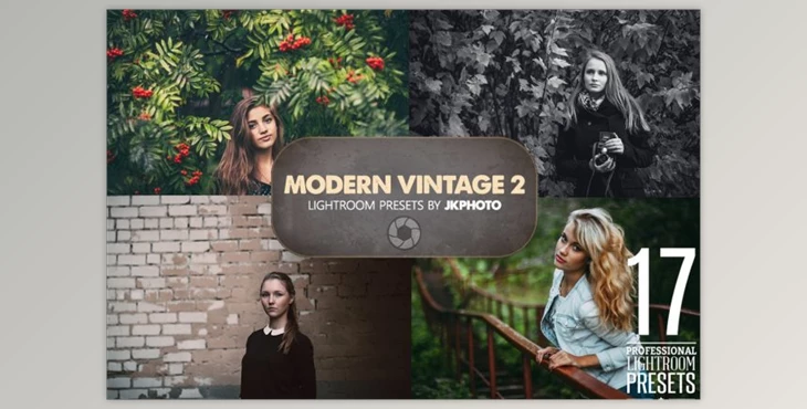Download 17 Modern Vintage 2 By JKPHOTO (LRTemplate)