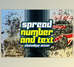 Download 10 Spread Number and Text Action By yantodesign
