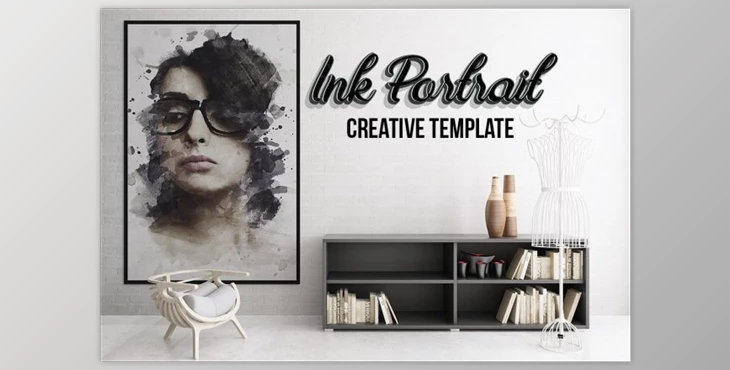 Download Ink Portrait – Creative Template By Creative Supplies Co.