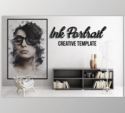 Download Ink Portrait – Creative Template By Creative Supplies Co.