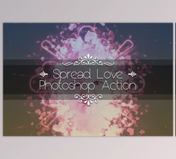 Download Spread Love Photoshop Action By yantodesign