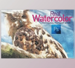 Download Real Watercolor – Photoshop Action By Creative Graphics (ATN)