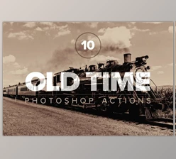 Download Premium Old Time PS Actions By Prixel Creative