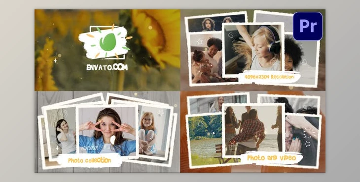Download Photo Collection Slideshow - Premiere Pro MOGRT (Videohive 31787743)
