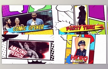 Download Comic <span class='badge badge-warning'>Book</span> Intro (<span class='badge badge-warning'>Videohive</span> 31783547) - PR <span class='badge badge-warning'>Project</span>