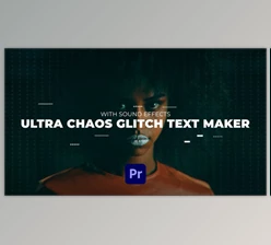 Download Ultra Chaos Glitch Text Maker - Premiere Pro (Videohive 31773882)