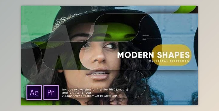 Download Modern Shapes Universal Slideshow (Videohive 31832672) - PR Project